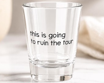 Dit gaat het borrelglas van de tour verpesten, meme van Justin Timberlake, viraal citaat van World Tour, grappig popcultuurcadeau