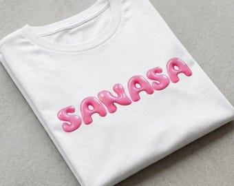 Sanasa Shirt Y2K The Simple Life Parody Tee, Retro 2000s Pop Culture