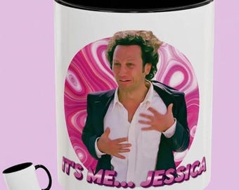 Its Me Jessica Mug, Hot Chick 2000s Movie Coffee Cup, Nostalgic Y2K Pop Culture