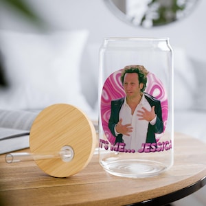 Vaso térmico "Soy Jessica", regalo de película "Chica sexy", regalo de comedia Y2K