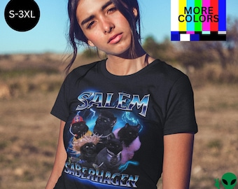 Salem Saberhagen Shirt, Sabrina the Teenage Witch Tee, 90s TV