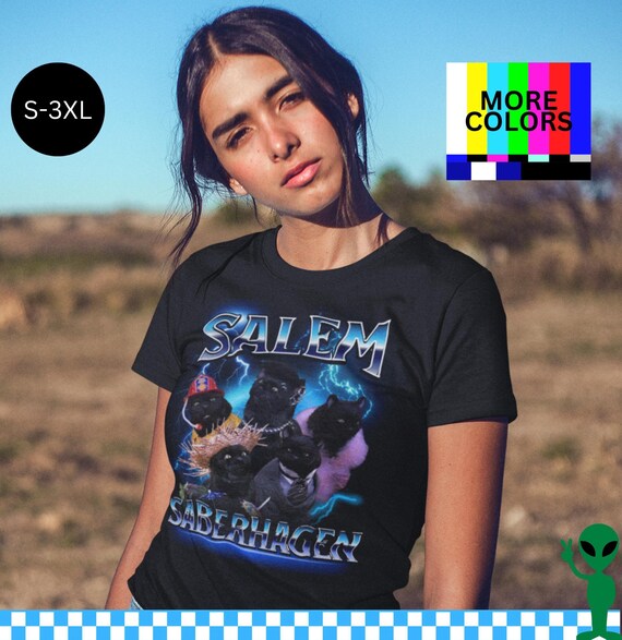 Salem Saberhagen Shirt, Sabrina the Teenage Witch Tee, 90s TV Sitcom T-Shirt