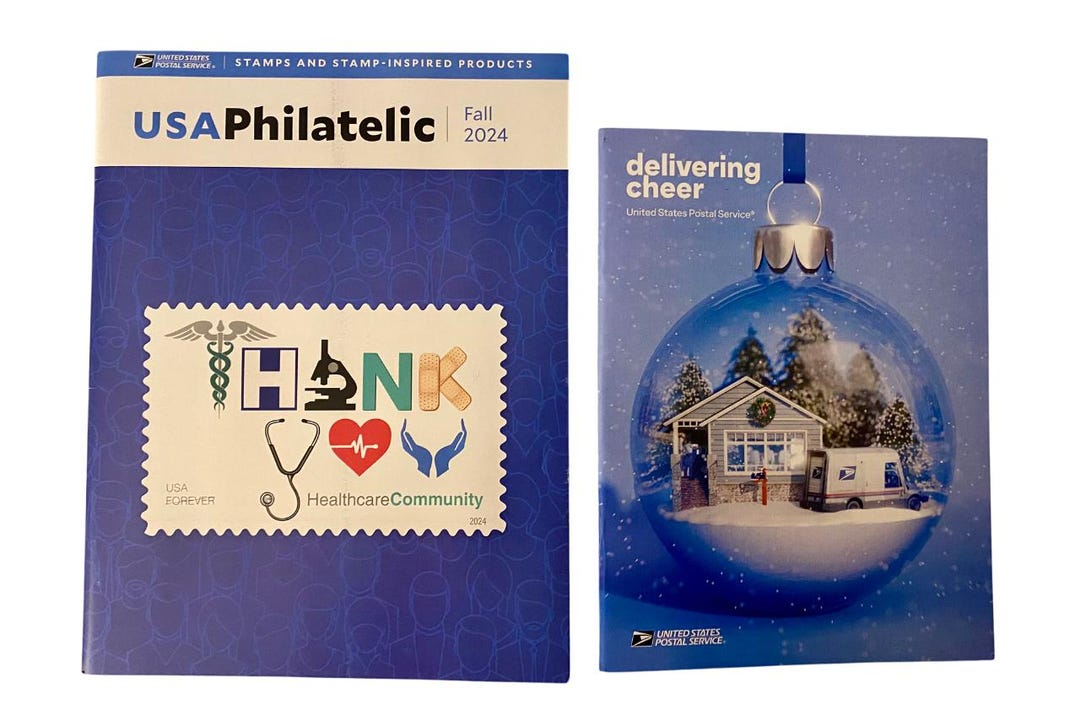 USPS Delivering Cheer Holiday Christmas Stamp Catalog & Philatelic