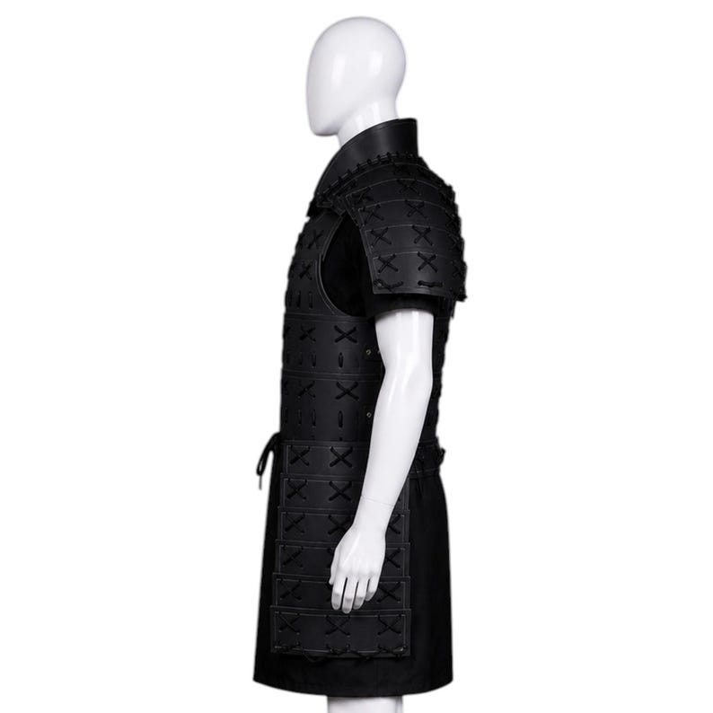Sca Samurai Samurai Leather Armor Medieval Costume SCA LARP Chest Armor Handmade ...
