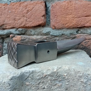 Handmade Medieval Axe Head with Spike - Carbon Steel Knight Replica image 7