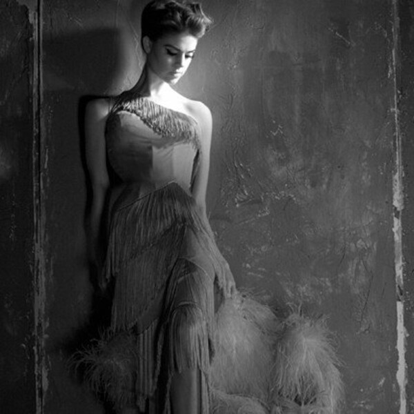 Noir(fine art metallic mini poster)