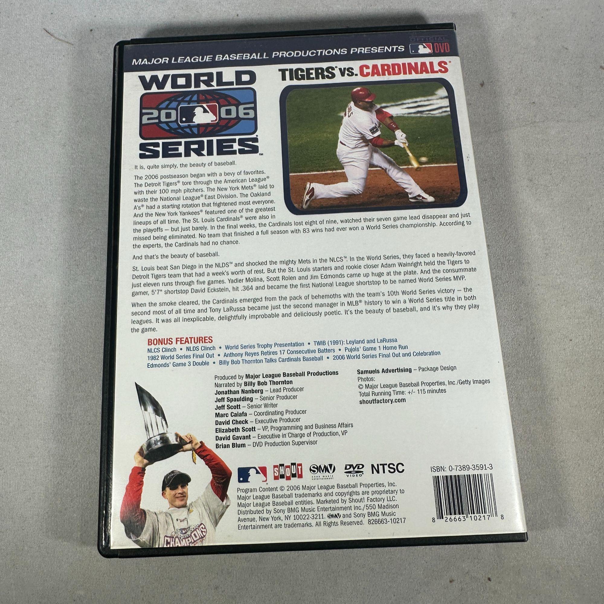 World Series 2006 Tigers Vs Cardinals MLB Major League Baseball