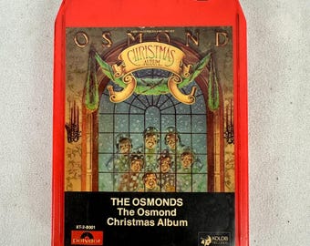 Album de Noël 8 pistes Polydor 1976, album de musique des Fêtes The Osmonds