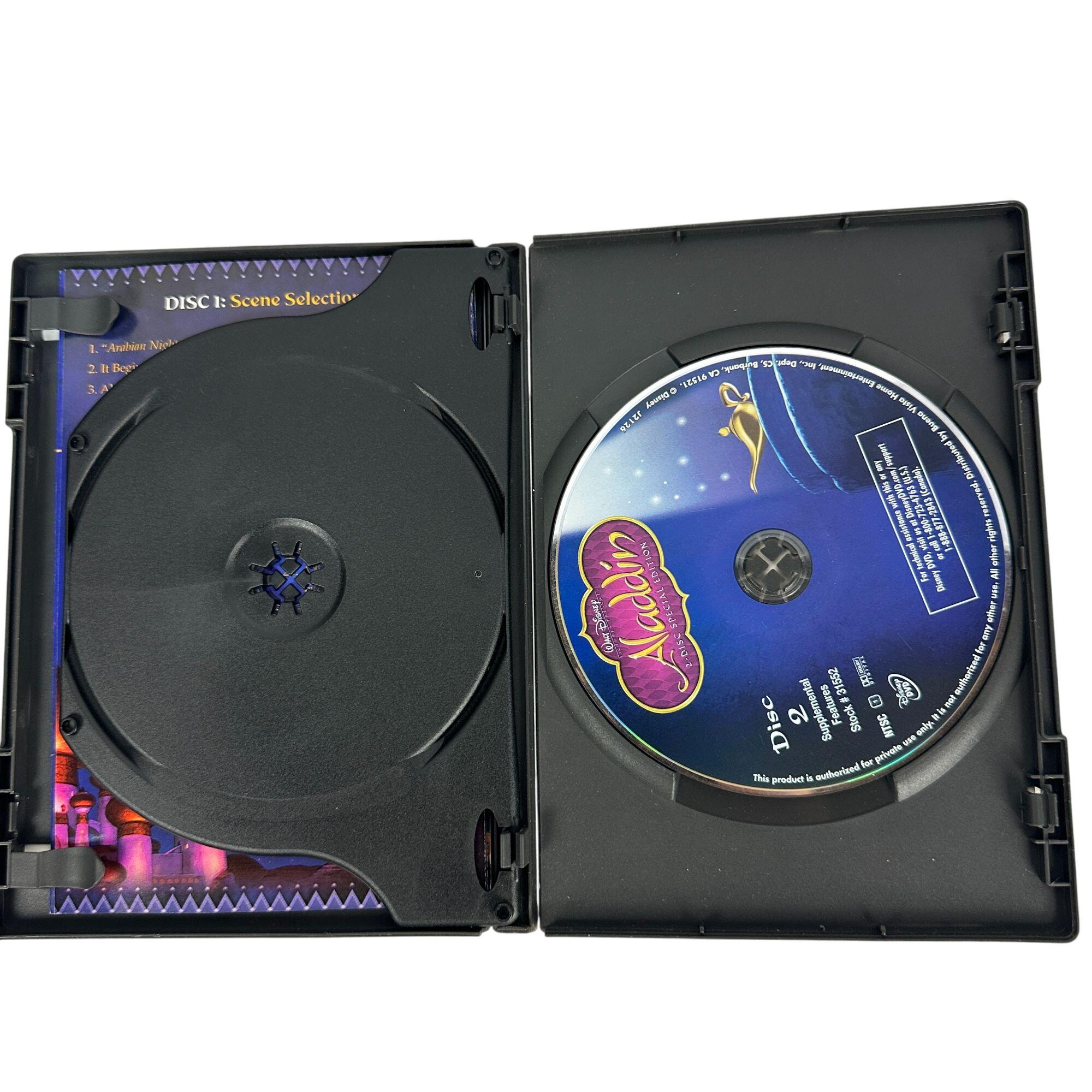 Walt Disney Aladdin 2-disc Special Edition Platinum 2004 DVD