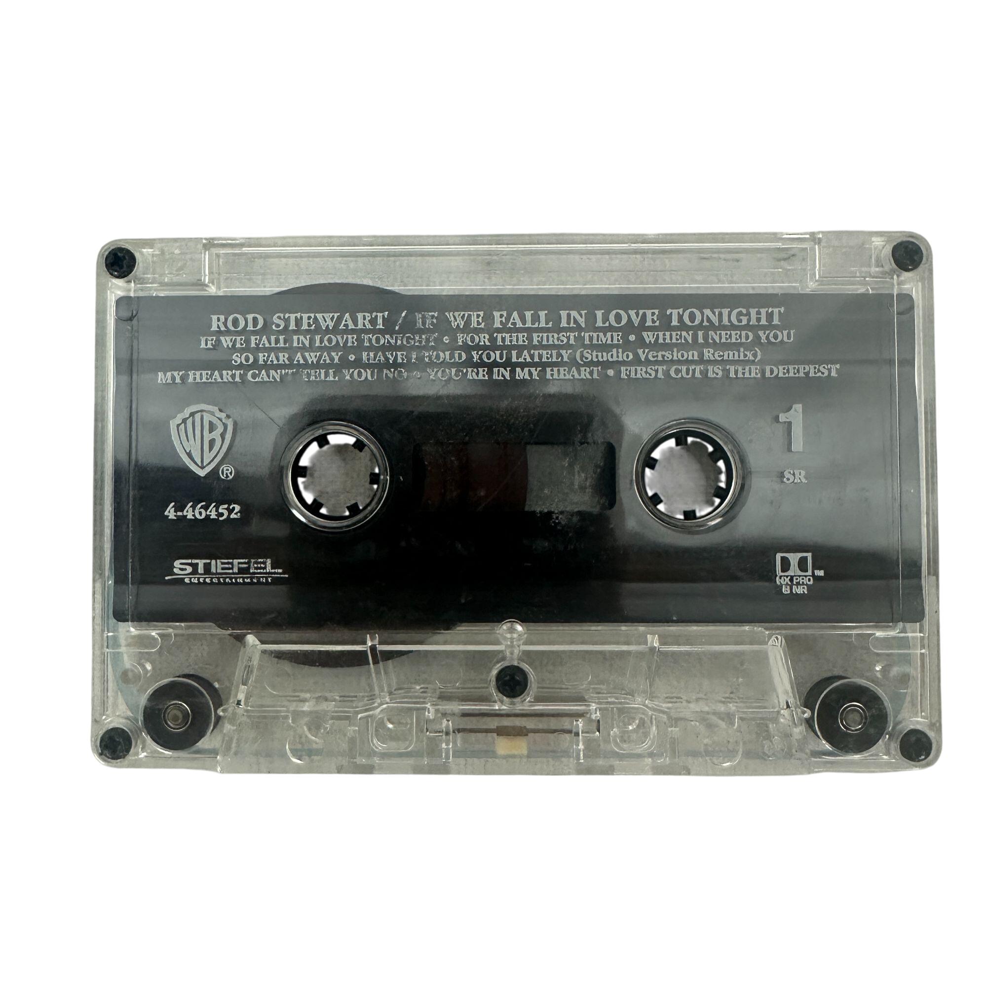 Rod Stewart If We Fall in Love Tonight 1996 Vintage Cassette