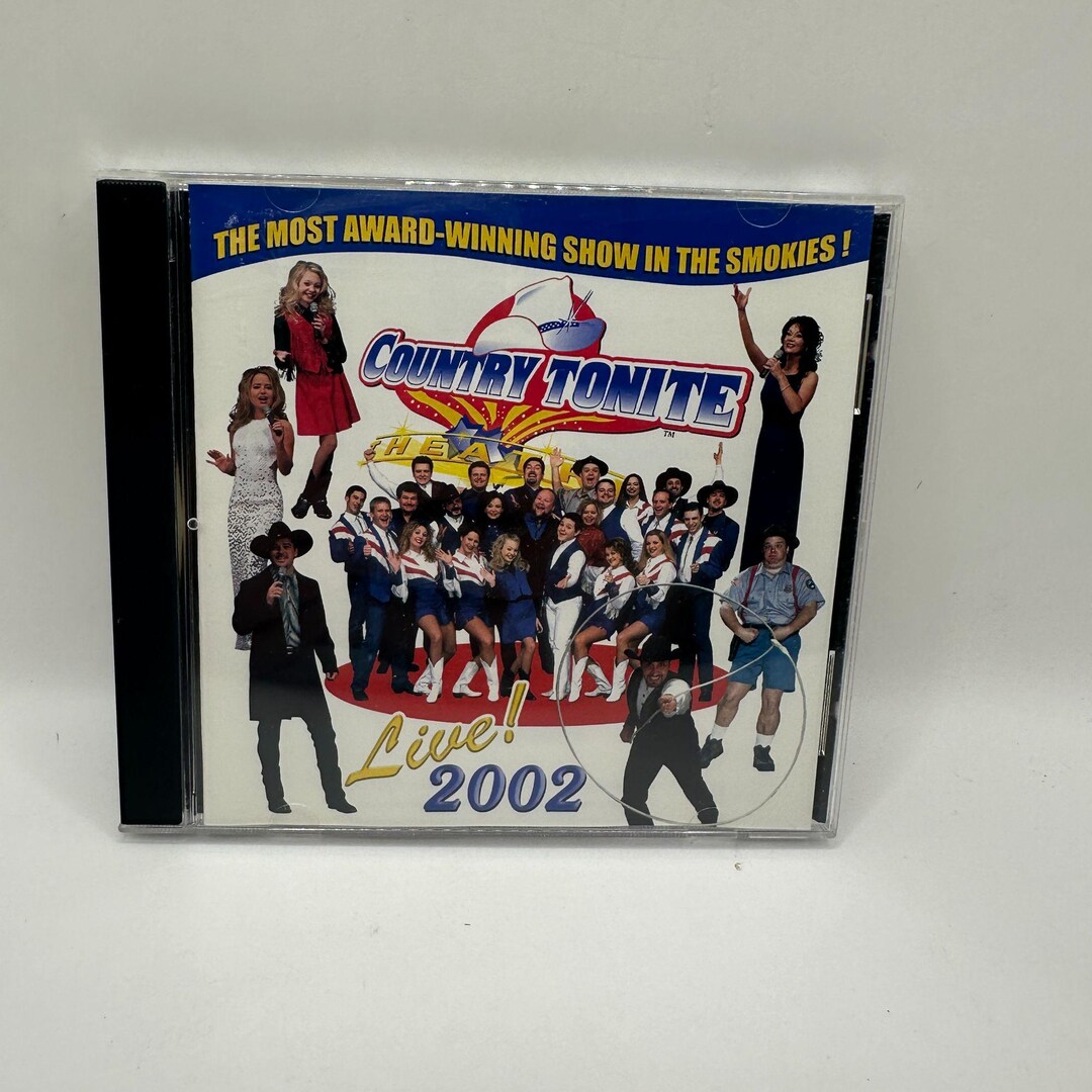 Country Tonite Live 2002 Award Winning Show in the Smokies CD