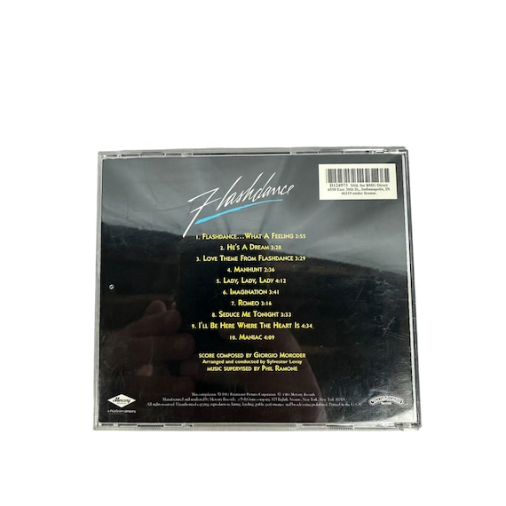 Flashdance Soundtrack CD 1983 Mercury Records Original Motion
