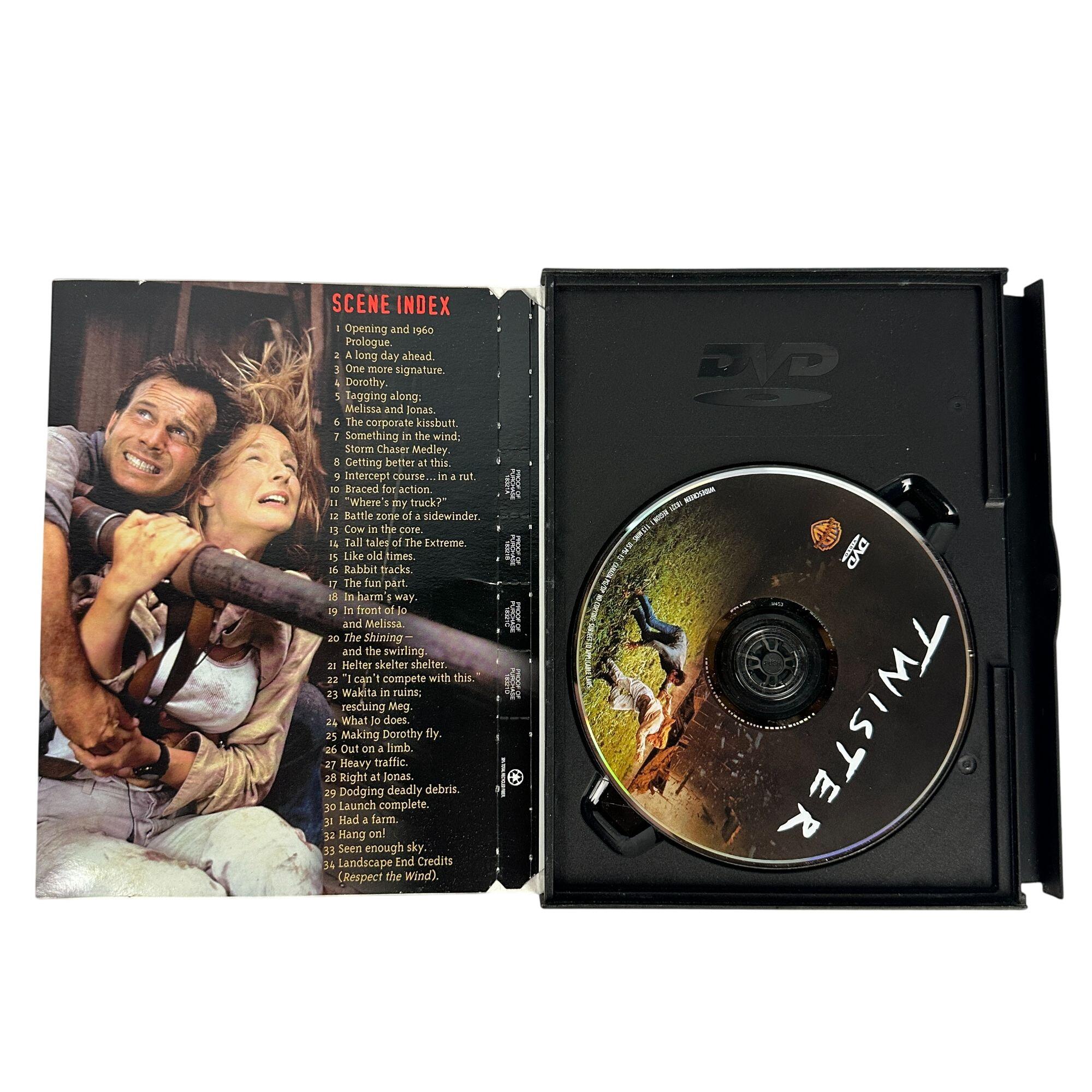 Twister 1996 DVD PG13 Helen Hunt Bill Paxton Warner Bros Adventure