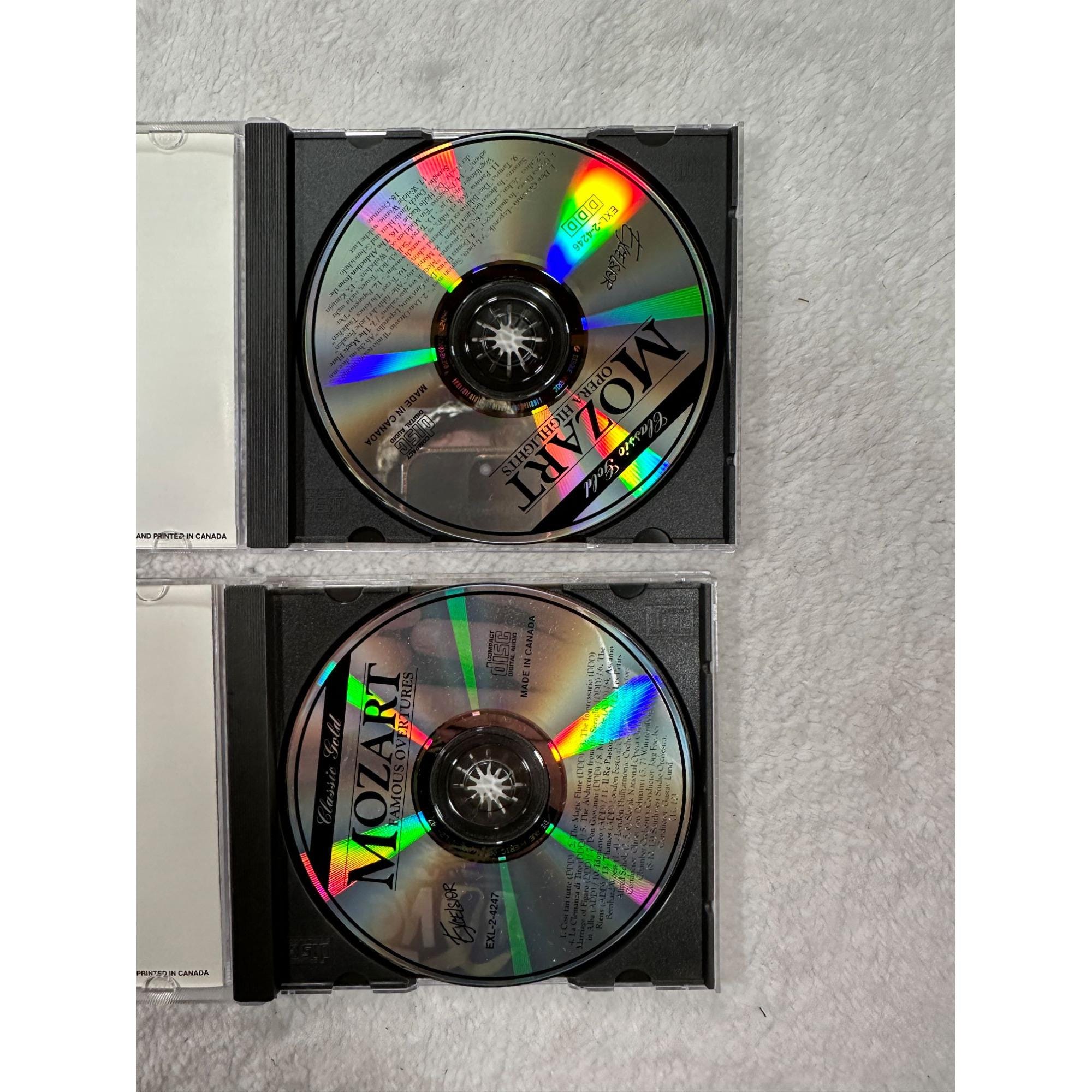 Mozart Classic Gold Opera Highlights & Famous Overtures 2-CD Set