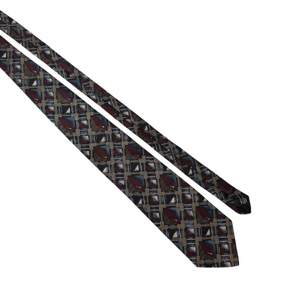 Vintage 615 Collection Geometric Pattern Tie