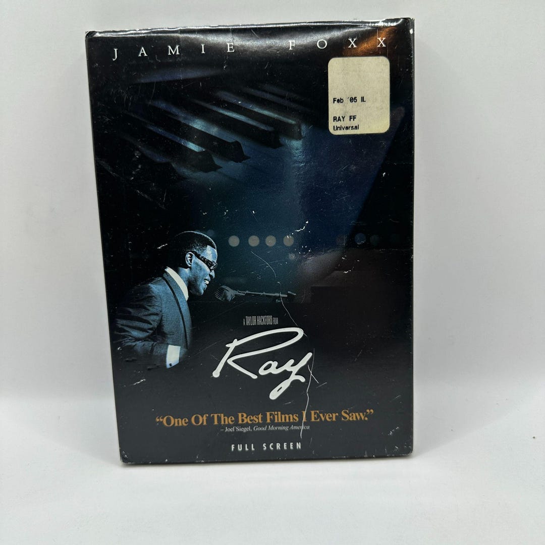 Ray DVD 2005 2-disc Full Screen Edition Rated PG-13 Jamie Foxx ...