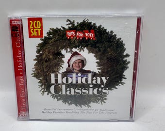Holiday Classics Toys for Tots 2005 Audio CD Festive Christmas Music Vintage Holiday Songs