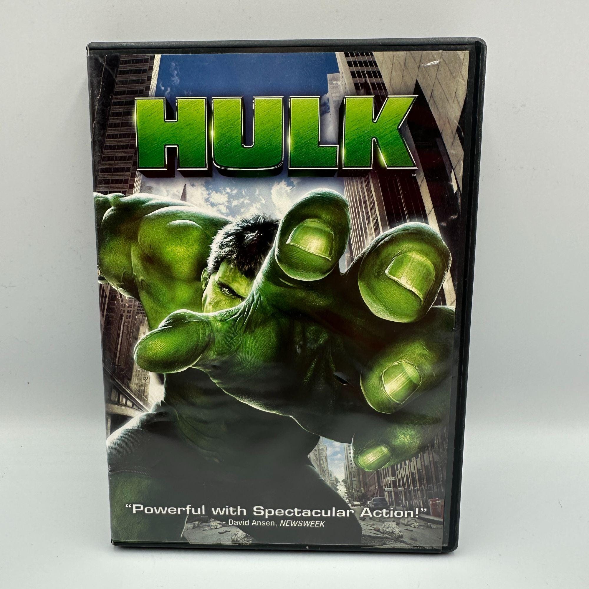 Hulk DVD 2003 Eric Bana Jennifer Connelly Universal Pictures