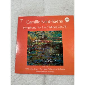 Camille Saint-Saëns Symphony No 3 In C Minor Op 78 Vinyl VOX 33RPM Classical LP