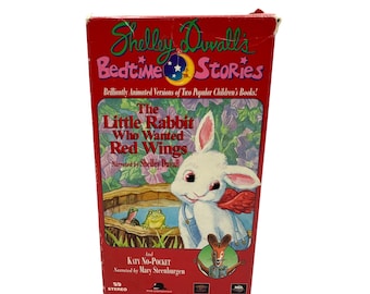 Cuentos para dormir de Shelley Duvalls VHS 1994 El conejito/Katy Sin bolsillo
