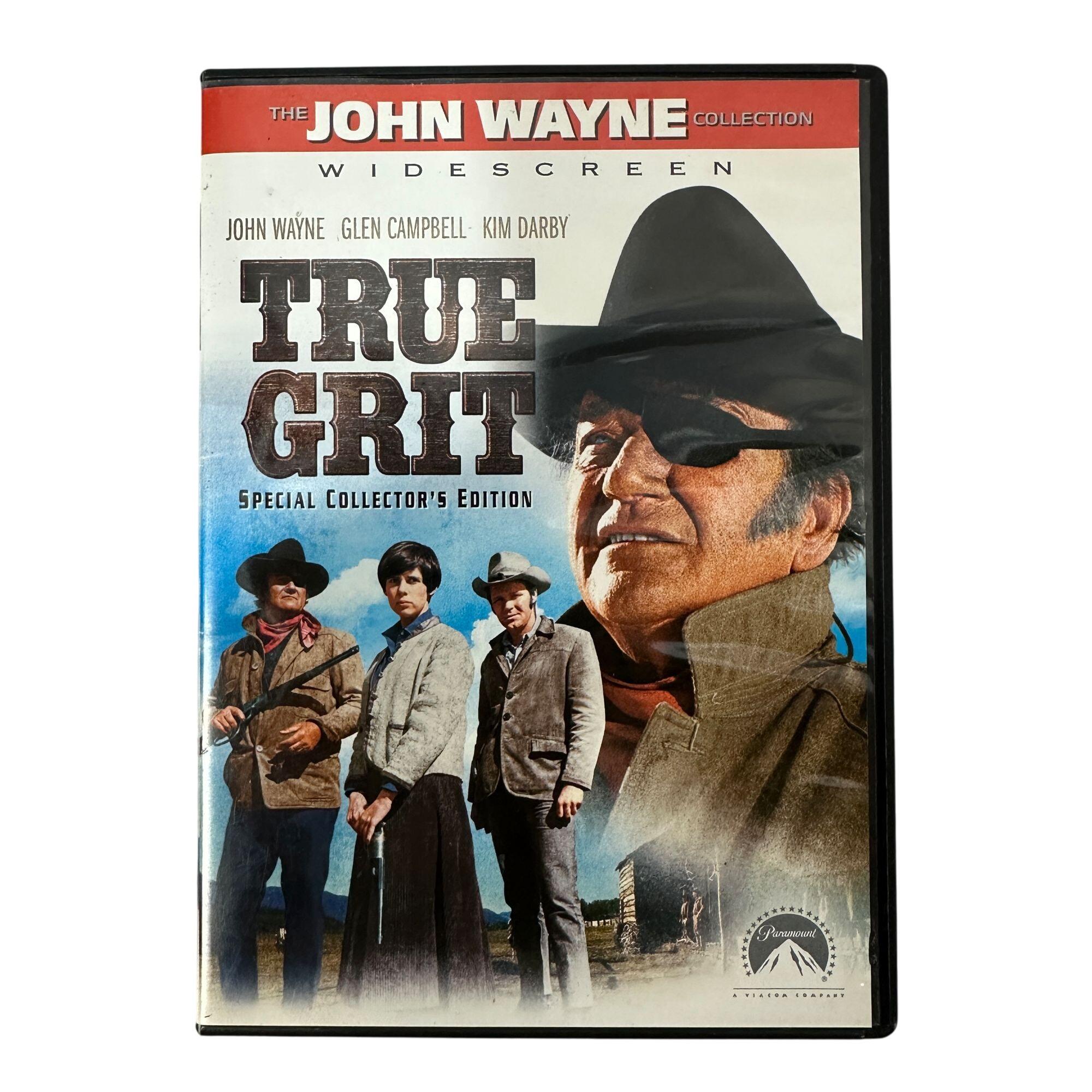 True Grit 1969 Special Collector's Edition DVD John Wayne Glen