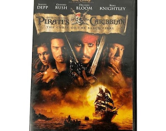 Pirates of the Caribbean the Curse of the Black Pearl DVD 2003 PG