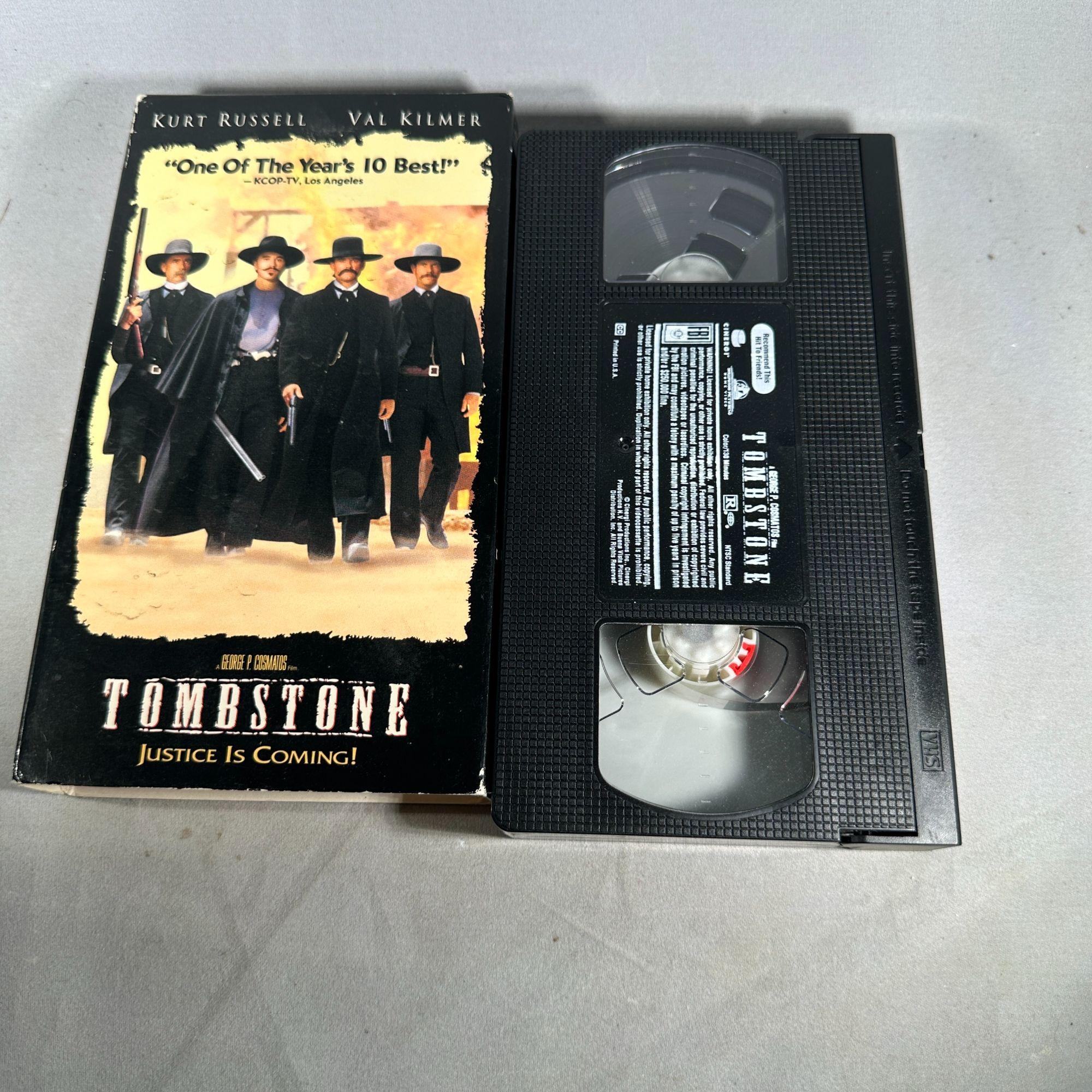 トゥームストーン ムービー VHS カート・ラッセル ヴァル・キルマー R