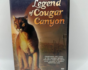 Legend of Cougar Canyon dvd 1974 Rex Allen Familieavonturenfilm Natuurfilm