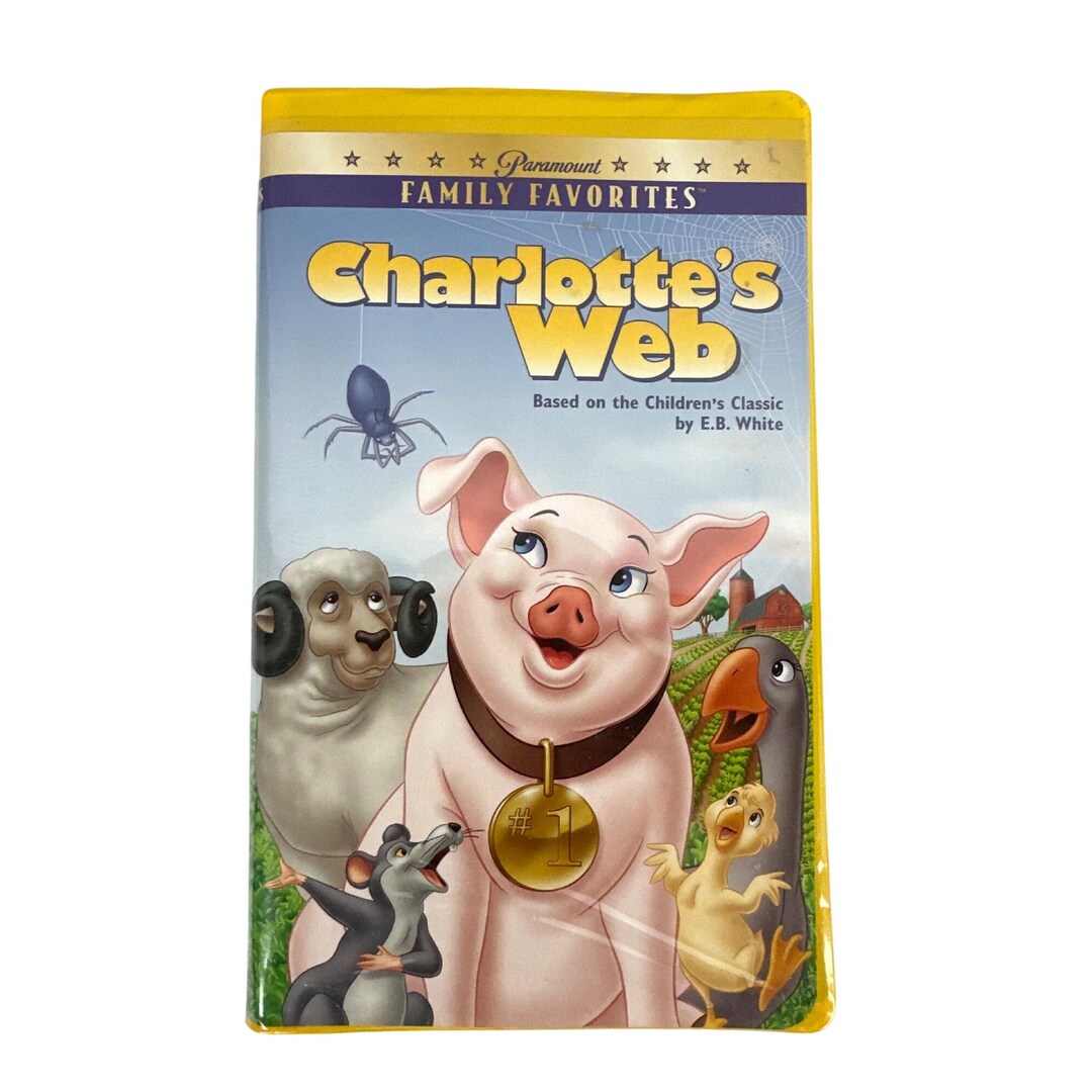 Charlottes Web VHS 1973 Zeichentrickfilm Familienfilm Paramt Version 94 ...