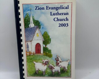 Zion Evangelical Lutheran Church 2003 Spiral-Bound Cookbook
