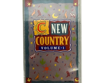 New Country Volume 1 Cassette Tape Pre Owned Collectible Album