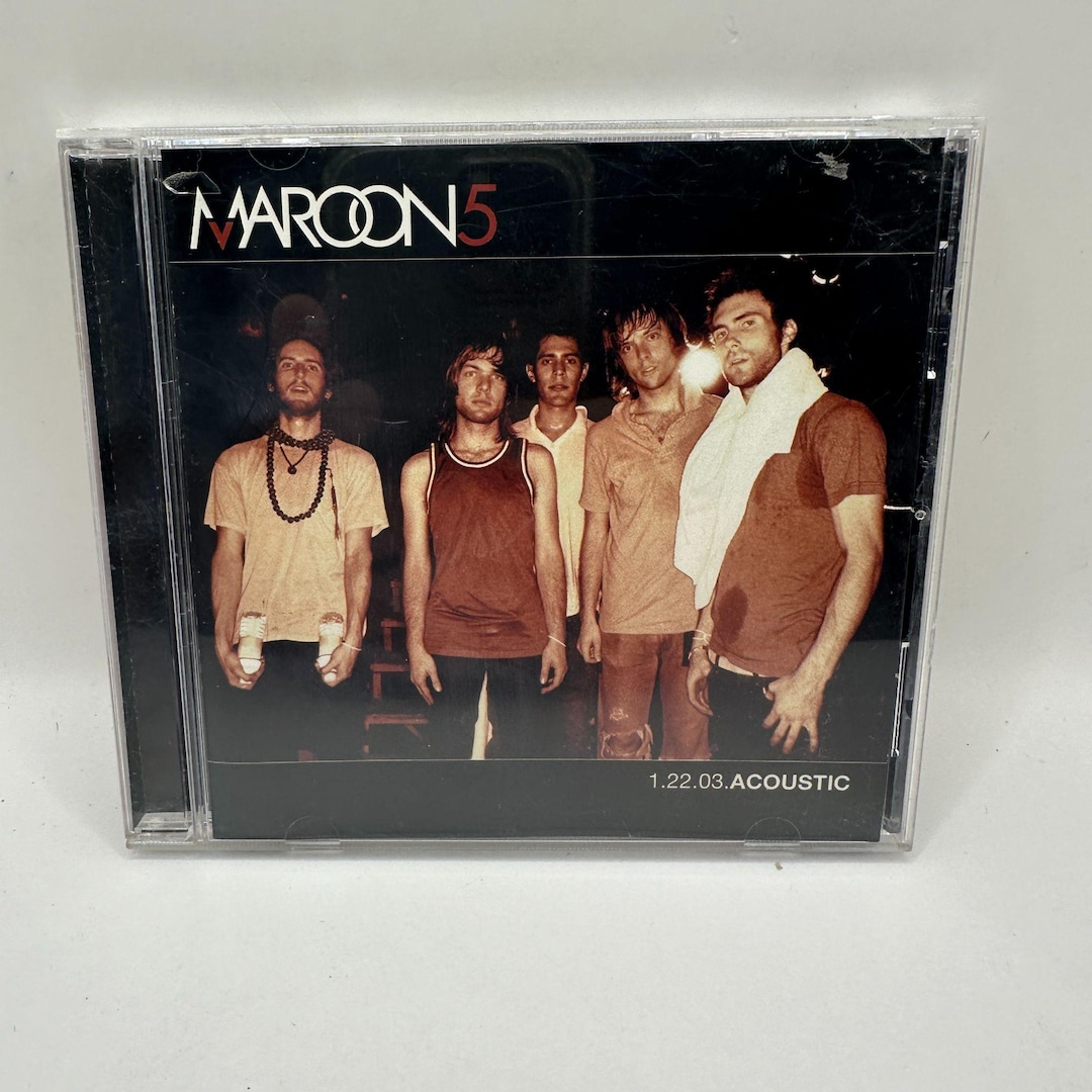 Maroon 5 - 1.22.03 Acoustic CD 2004 Octone Records Live