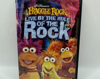 Fraggle Rock Live By The Rule Of The Rock, dvd 2005 Jim Henson-kinderseries
