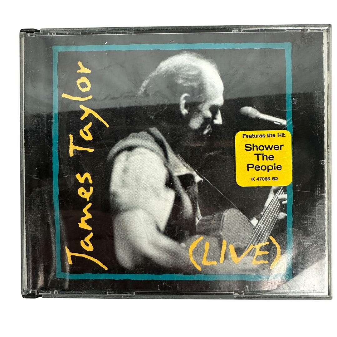 James Taylor live 2 disc Columbia Album Remastered 1993 Folk Rock James Taylor live 2 disc Columbia Album Remastered 1993 Folk Rock