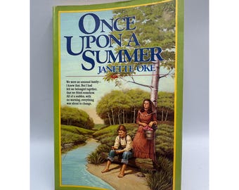 Once Upon A Summer Janette Oke 1981 Paperback Christian Fiction Pre-Owned Good