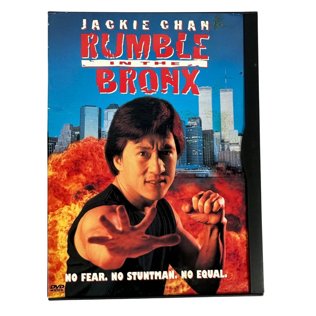 Jackie Chan Rumble in the Bronx DVD 1995 R Rated English Edition