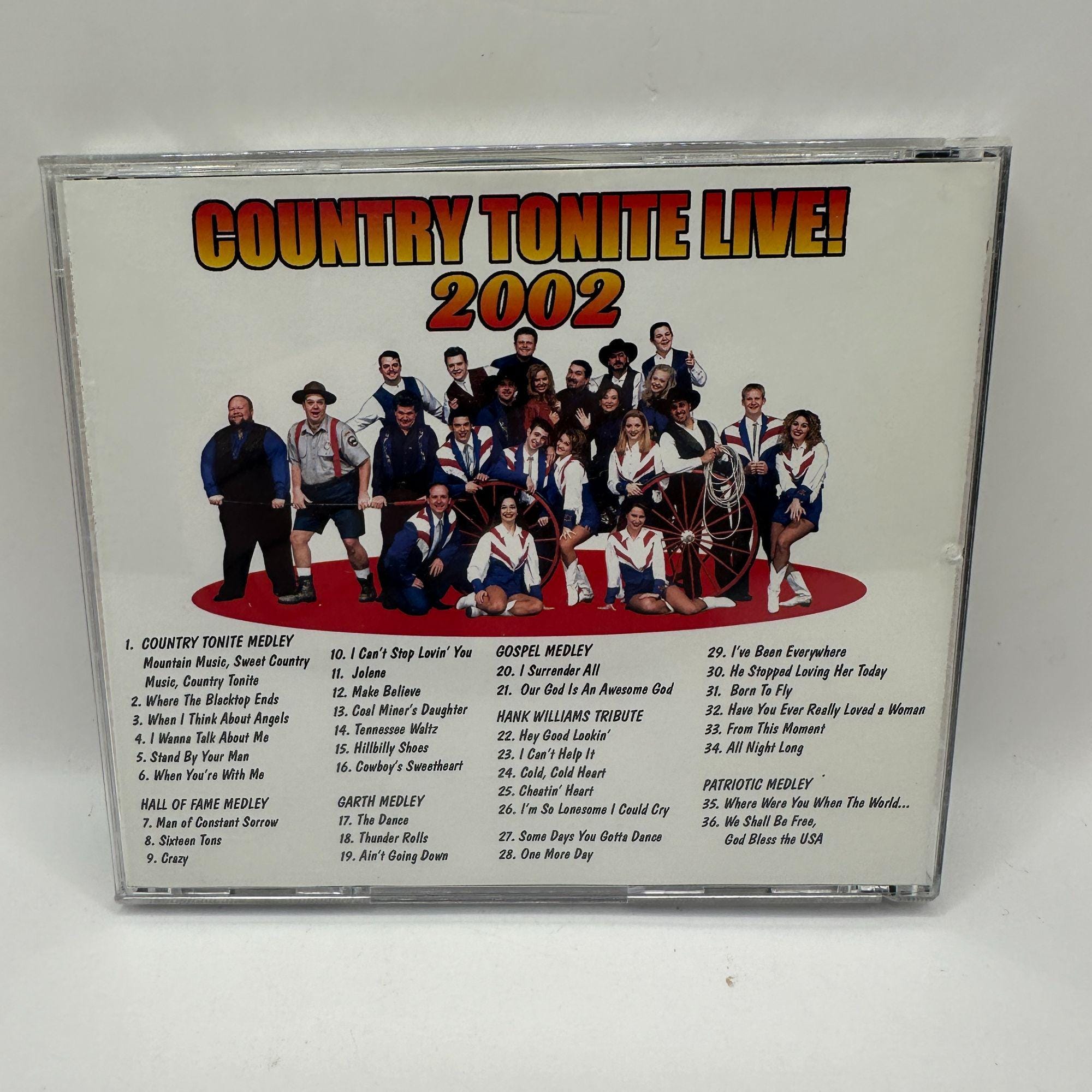 Country Tonite Live 2002 Award Winning Show in the Smokies CD