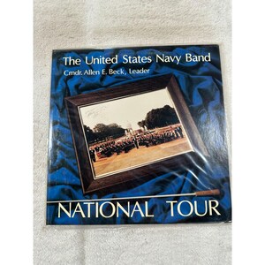 アメリカ海軍バンド全国ツアーLPレコード 1970年代 33回転 愛国的