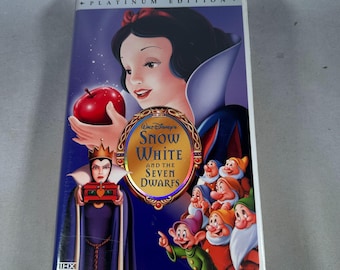 白雪姫と仲間たち アニメVHSコレクターズ・エディション 1993 グッド