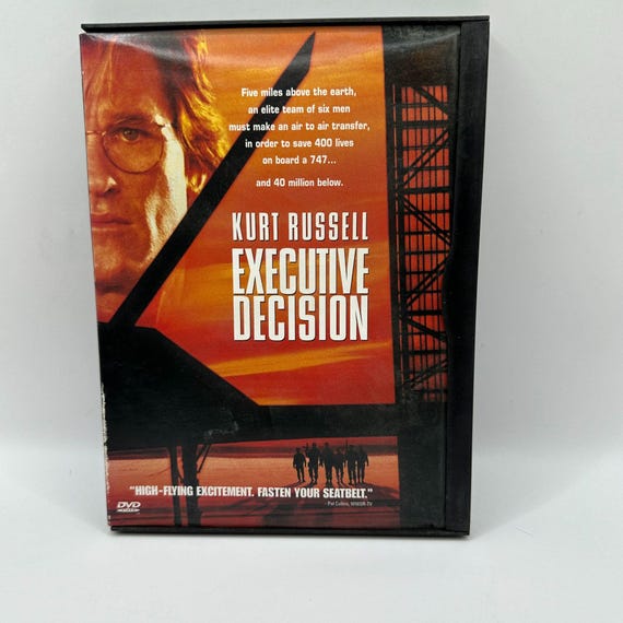 Kurt Russell Executive Decision Action Thriller DVD 1996 Full