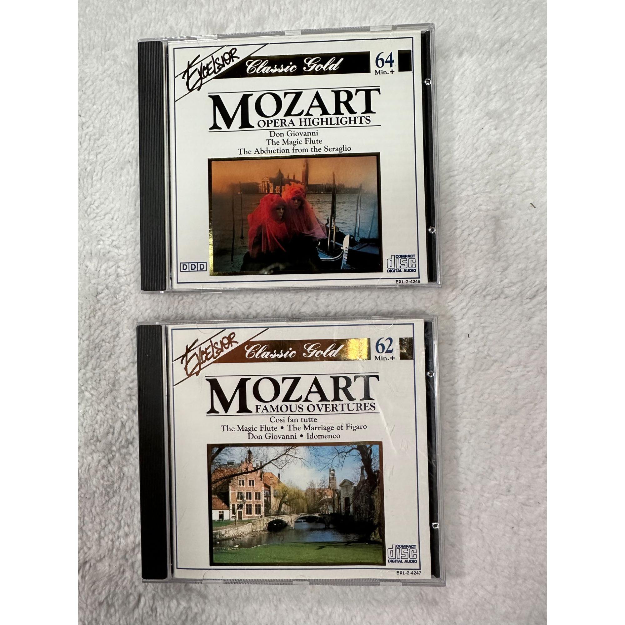 Mozart Classic Gold Opera Highlights & Famous Overtures 2-CD Set