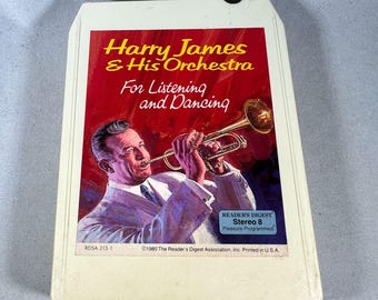 Harry James & His Orchestra For Listening And Dancing Tape 1 8 Track Tape