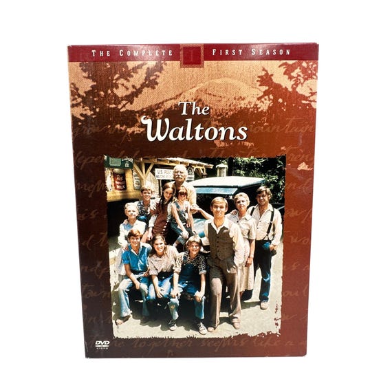 The Waltons Complete First Season 5-disc DVD Set Family Drama TV