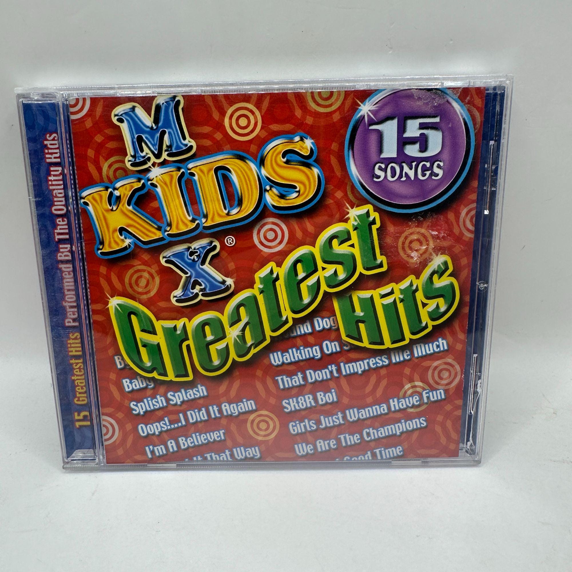 Kids Mix Greatest Hits CD 2005 Vintage Childrens Music Album 15