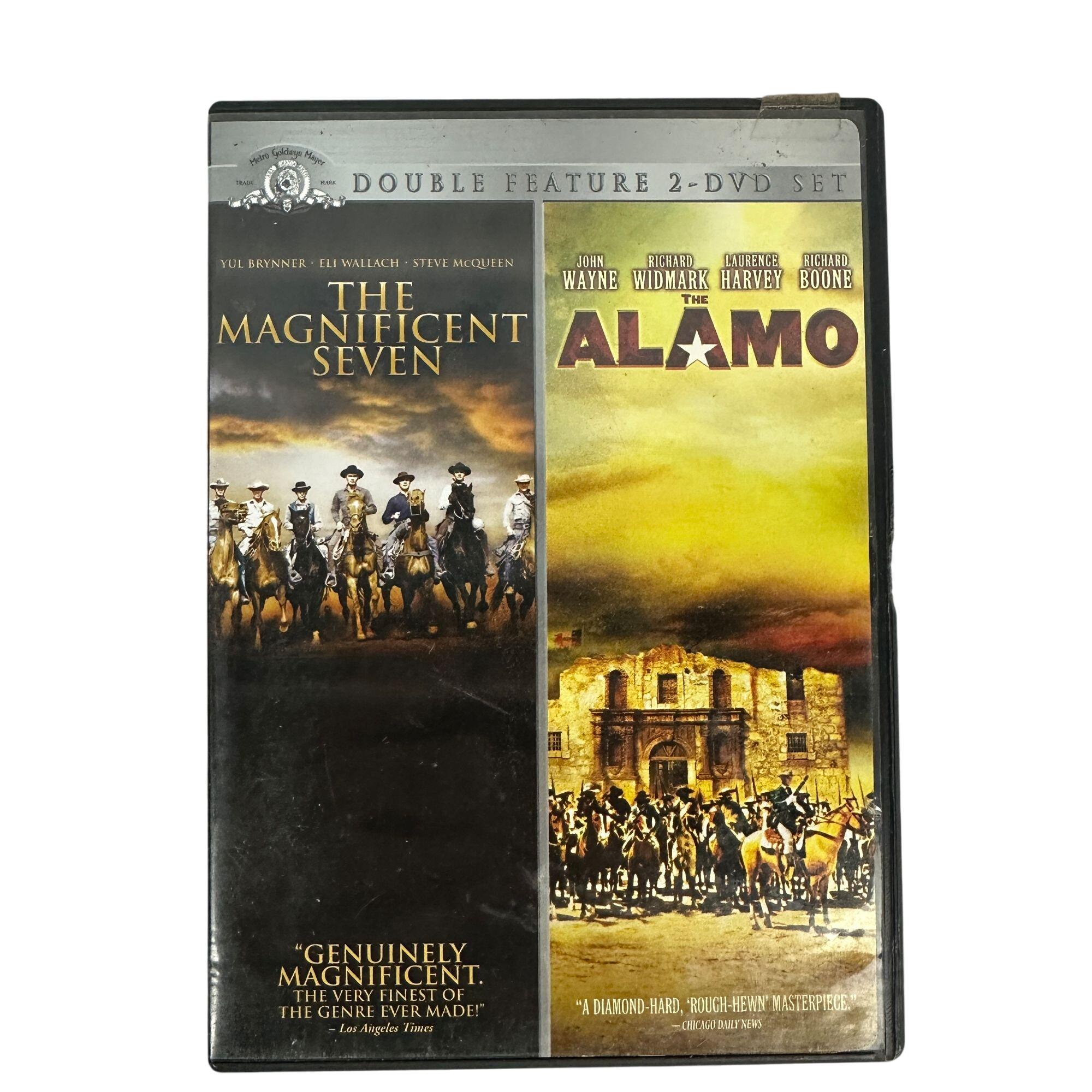 The Magnificent Seven 1960 the Alamo 1960 Two Movie Double Feature