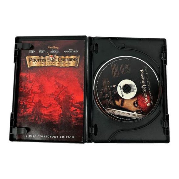 Pirates of the Caribbean the Curse of the Black Pearl DVD 2003 PG