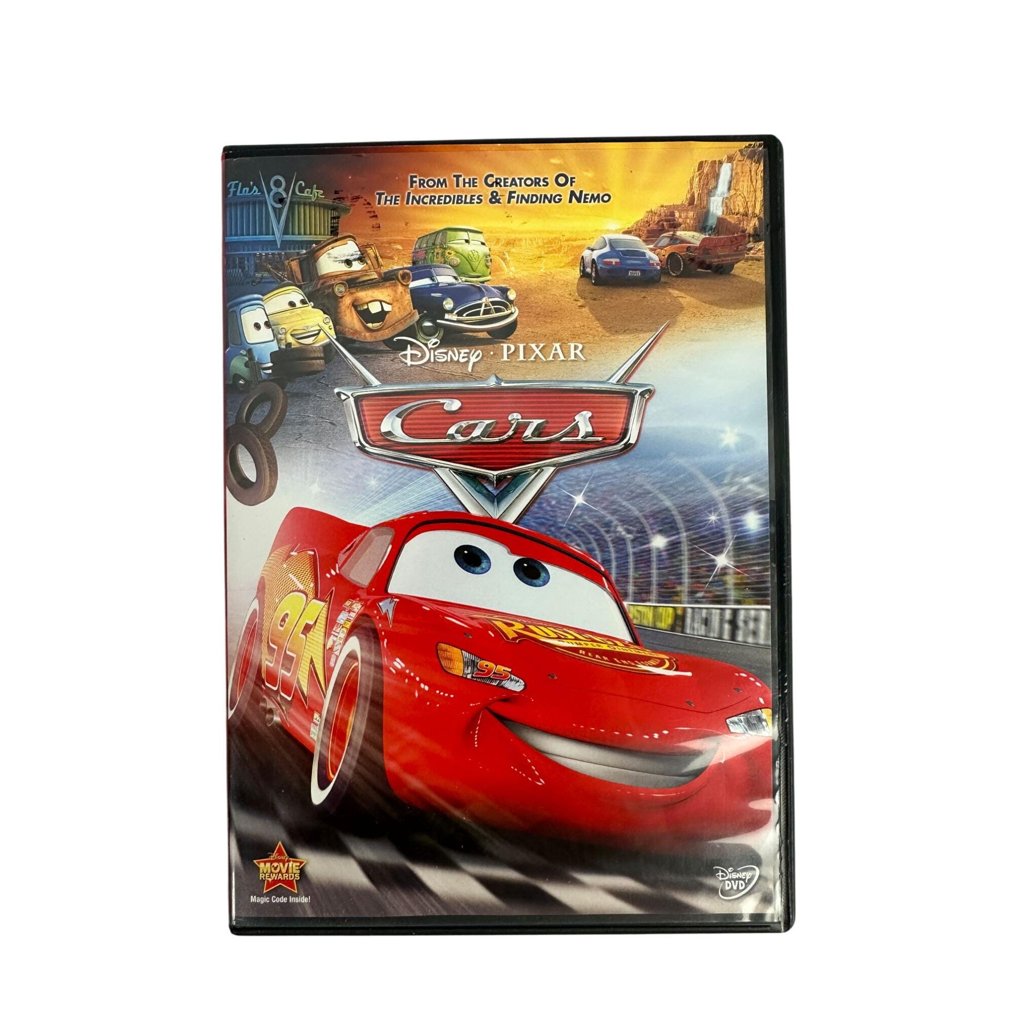 Disney Pixar Cars DVD 2006 Owen Wilson Animated Adventure Full