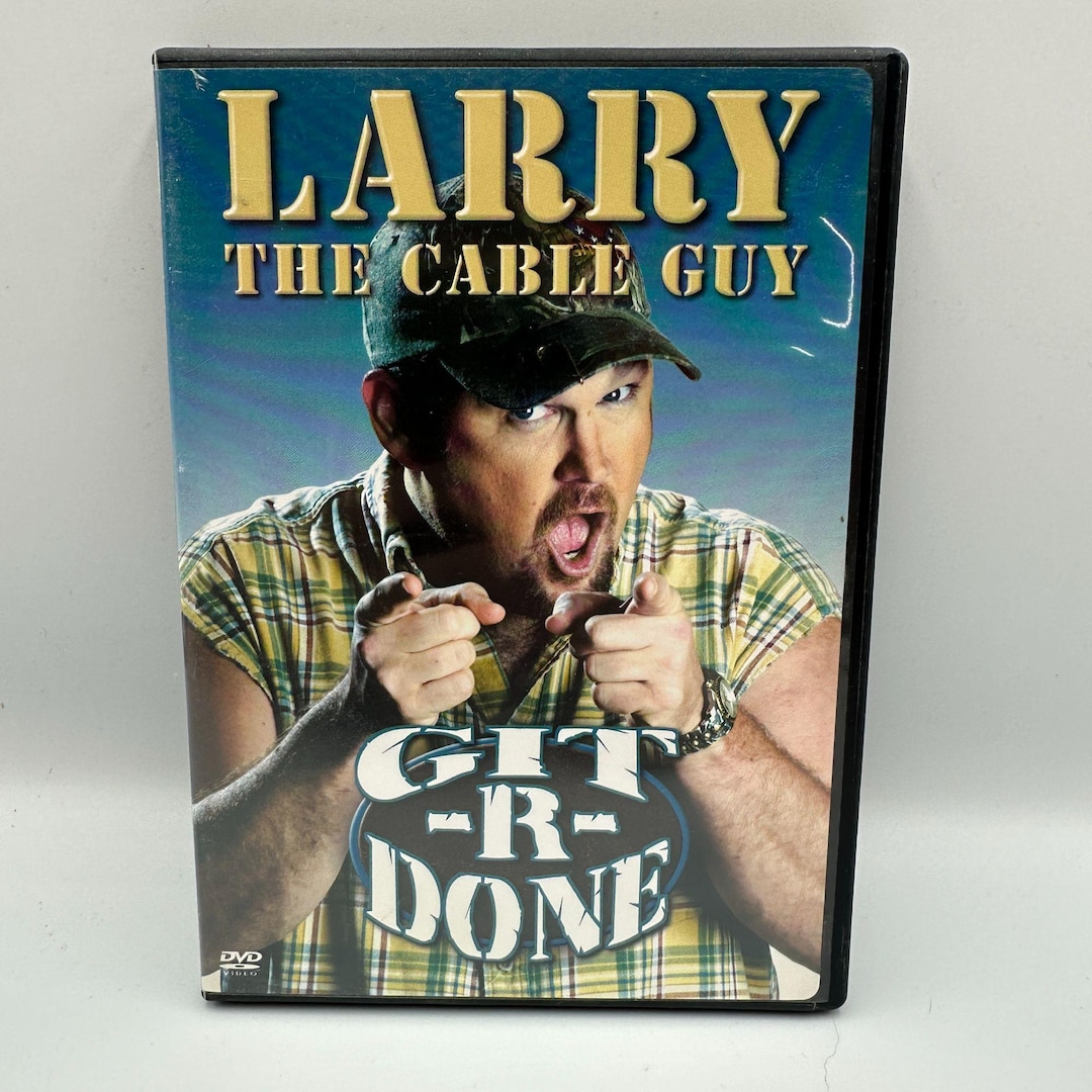 Larry the Cable Guy Git R Done Comedy Stand up DVD 2003 NTSC Image ...