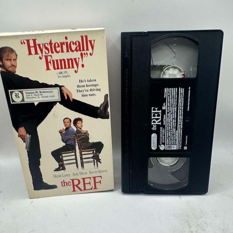 The Ref The Ref VHS Movie Denis Leary Judy Davis Kevin Spacey Comedy 1994 ...
