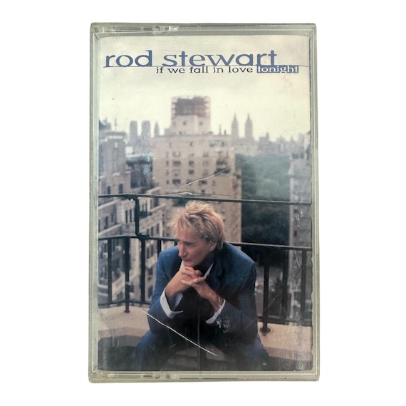 Rod Stewart If We Fall in Love Tonight 1996 Vintage Cassette